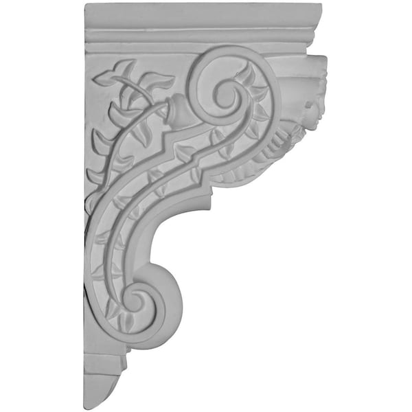 Ekena Millwork 4 5/8"W x 5 3/4"D x 9 5/8"H Angel Corbel - COR05X06X10AN