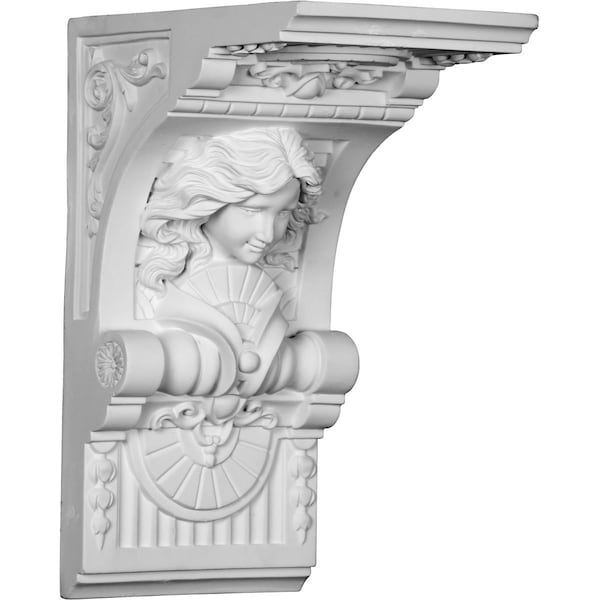 Ekena Millwork 6"W x 8"D x 12"H Hestia Corbel - COR08X06X12HE