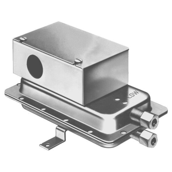 Johnson Controls Press Air Flow Sw, .05-12"Wc, Gold Con - AFS-405
