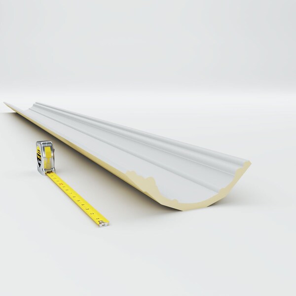 Ekena Millwork 6 3/4"H x 7"P x 9 3/4"F x 94 1/2"L Foster Traditional Crown Moulding - MLD06X07X09FO