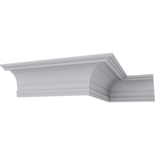Ekena Millwork 6 3/4"H x 7"P x 9 3/4"F x 94 1/2"L Foster Traditional Crown Moulding - MLD06X07X09FO