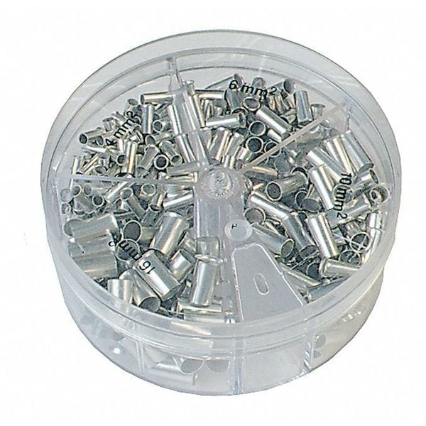 Kit de terminales Panduit, calibre 22-14 AWG, 1400 piezas - KP-F1