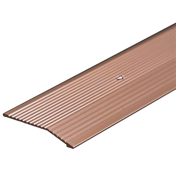 M-D Building Products M-D Building Products 0.375 in. H X 2 in. W X 36 in. L Pewter Pewter Aluminum Carpet Trim - 43858