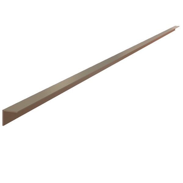 Designs Of Distinction 7/8in Aluminum L-Channel - 72inL - Warm Bronze - 01110451WB1