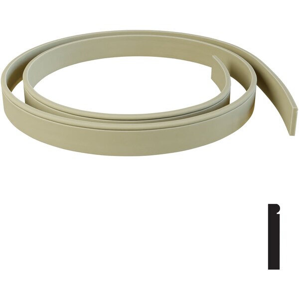 Ekena Millwork WM753 - 3 1/4"H x 9/16"D x 144"L Baseboard Flexible Moulding - BBDFWM753X144