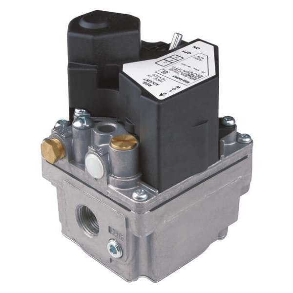 White-Rodgers Gas Valve, NG/LP, Hot Surface Ignition and Direct Spark Ignition, 24 V, 2.5 to 5.0 in wc, 0.41 A - 36H32-214