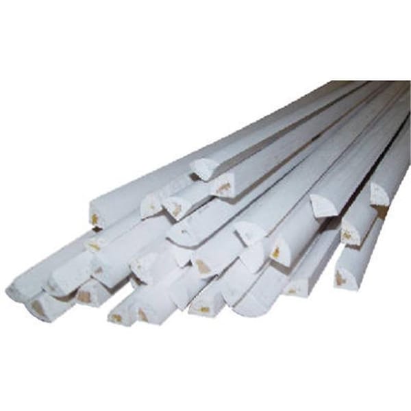 Alexandria Moulding Alexandria Moulding 00100-20096C1 8 ft. Quarter Round Solid Pine Molding - Pack of 16 - 242511