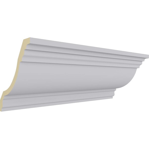 Ekena Millwork 9 7/8"H x 9 7/8"P x 14"F x 94 1/2"L Claremont Crown Moulding - MLD10X10X14CL