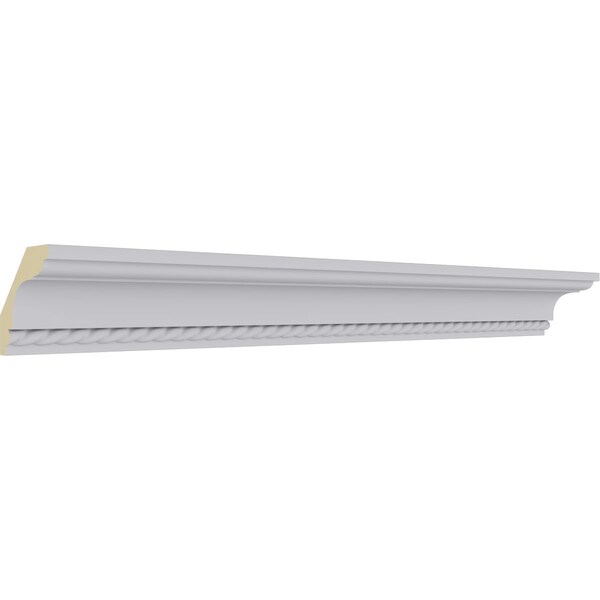 Ekena Millwork 2"H x 2 1/4"P x 3 1/8"F x 94 1/2"L Leandros Rope Crown Moulding - MLD02X02X06LN