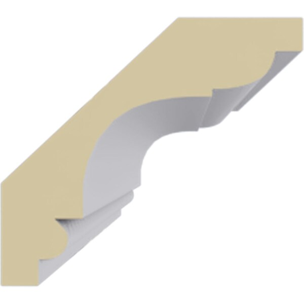 Ekena Millwork 2"H x 2 1/4"P x 3 1/8"F x 94 1/2"L Leandros Rope Crown Moulding - MLD02X02X06LN