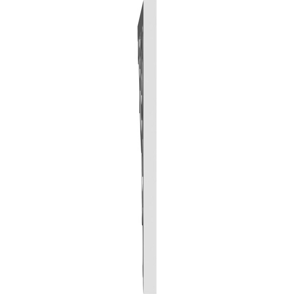 Ekena Millwork Athens Architectural Grade PVC Bracket, 5/8"W X 14"D X 14"H - BKTP01X14X14AT