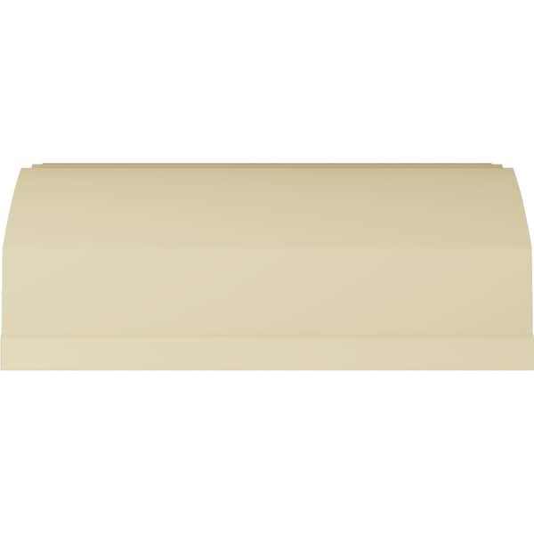 Ekena Millwork 11 3/8"H x 8 1/8"P x 13 7/8"F x 94 1/2"L, (3" Repeat) Springtime Crown Moulding - MLD11X08X13SP