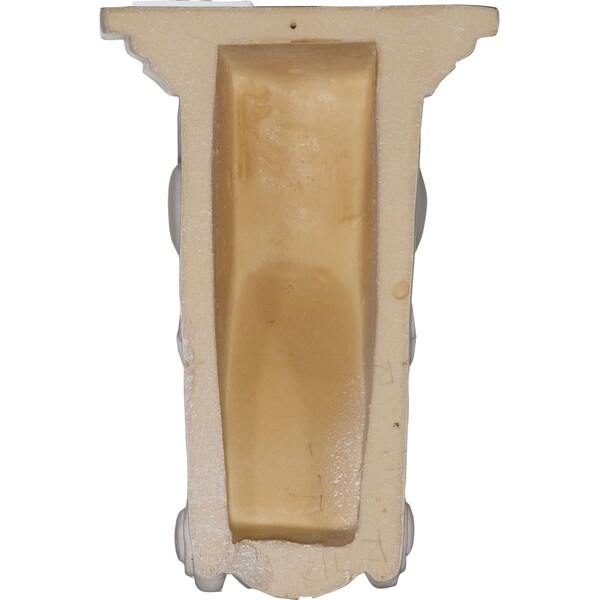 Ekena Millwork 6 5/8"W x 5 1/4"D x 10"H Holmdel Smooth Scroll Corbel - COR06X05X10HO