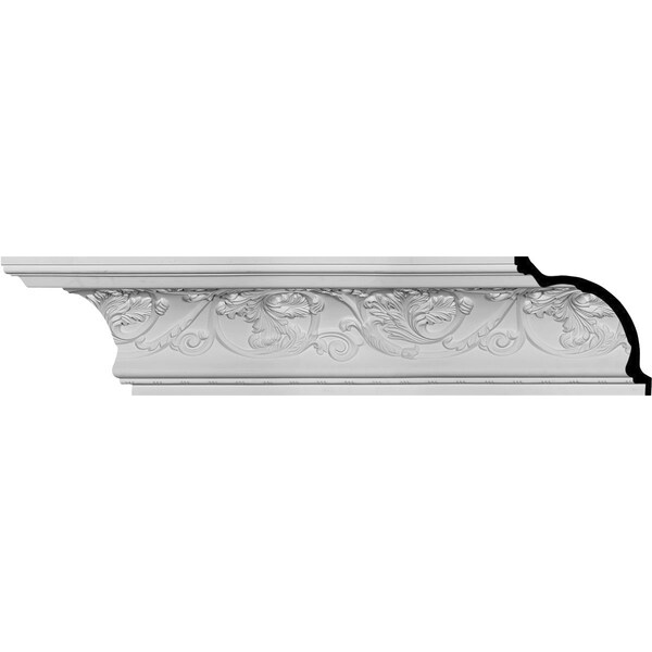 Ekena Millwork SAMPLE - 7 3/4"H x 9"P x 11 3/4"F x 12"L Neuveau Crown Moulding - SAMPLE-MLD07X09X11NA