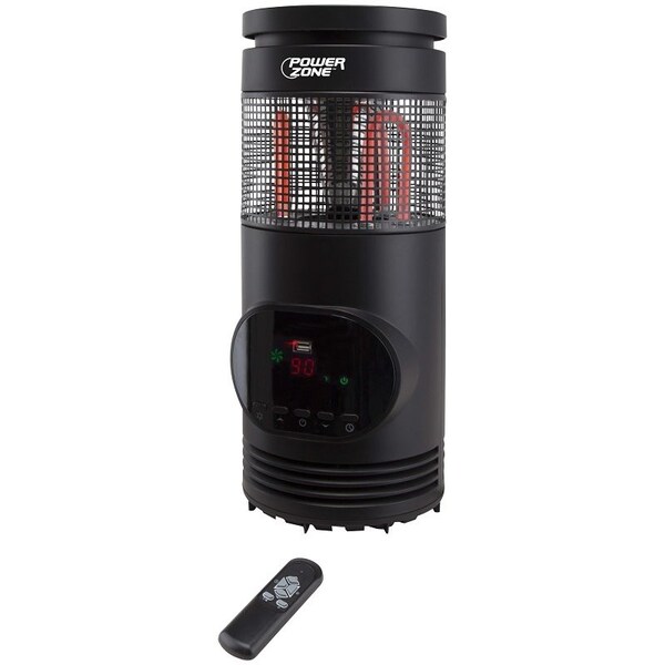 Powerzone PowerZone HT1167 Heater, Infrared 3-Element, 360 Degree - HT1167