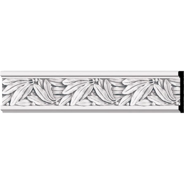 Ekena Millwork SAMPLE - 5"H x 1 3/8"P x 12"L Brontes Chair Rail Moulding - SAMPLE-MLD05X01BO