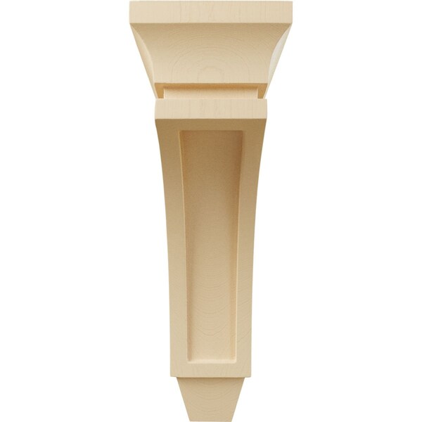 Ekena Millwork 4 1/2"W x 9"D x 14"H Large Lucan Wood Corbel, Maple - CORW05X09X14LUMA