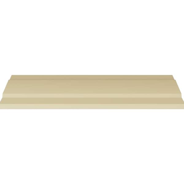 Ekena Millwork 3 1/2"H x 3 7/8"P x 5 1/8"F x 94 1/2"L, (1 3/8" Repeat), Bulwark Dentil and Rope Crown Moulding - MLD04X04X05BU