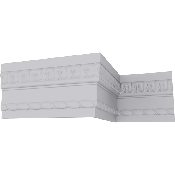 Ekena Millwork 5 1/8"H x 1 1/8"P x 94 1/2"L Bedford Acanthus Leaf Frieze - MLD05X01BE