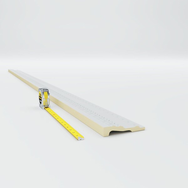 Ekena Millwork 5 1/8"H x 1 1/8"P x 94 1/2"L Bedford Acanthus Leaf Frieze - MLD05X01BE