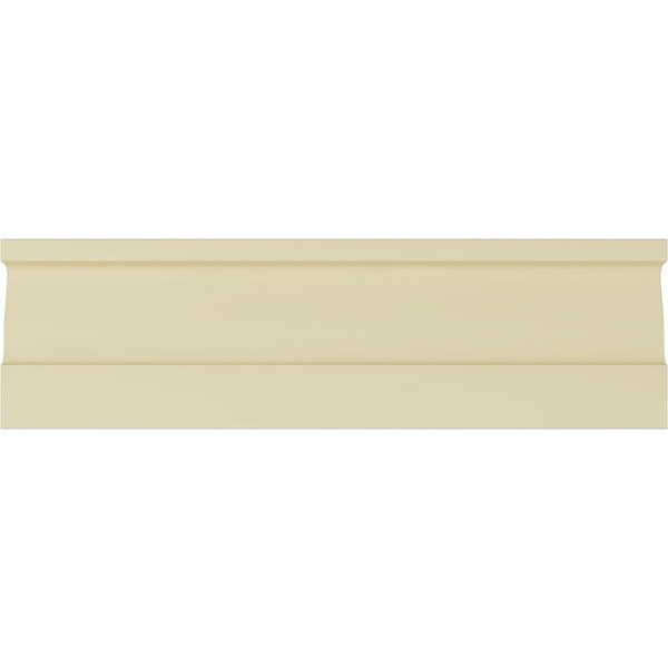 Ekena Millwork 5 1/8"H x 1 1/8"P x 94 1/2"L Bedford Acanthus Leaf Frieze - MLD05X01BE