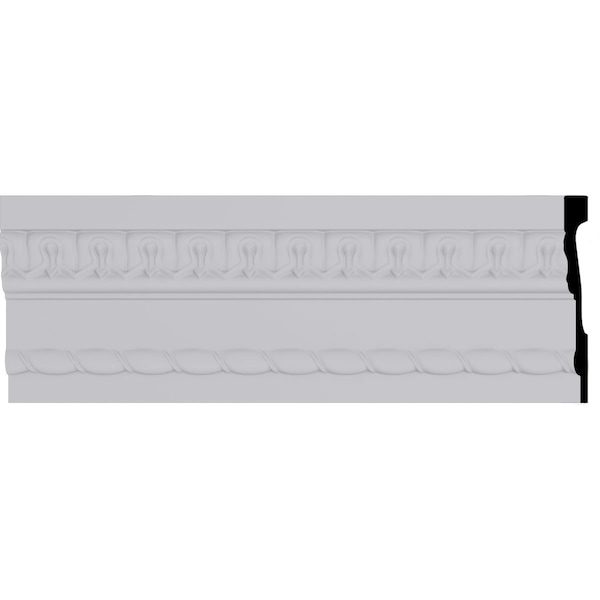 Ekena Millwork 5 1/8"H x 1 1/8"P x 94 1/2"L Bedford Acanthus Leaf Frieze - MLD05X01BE