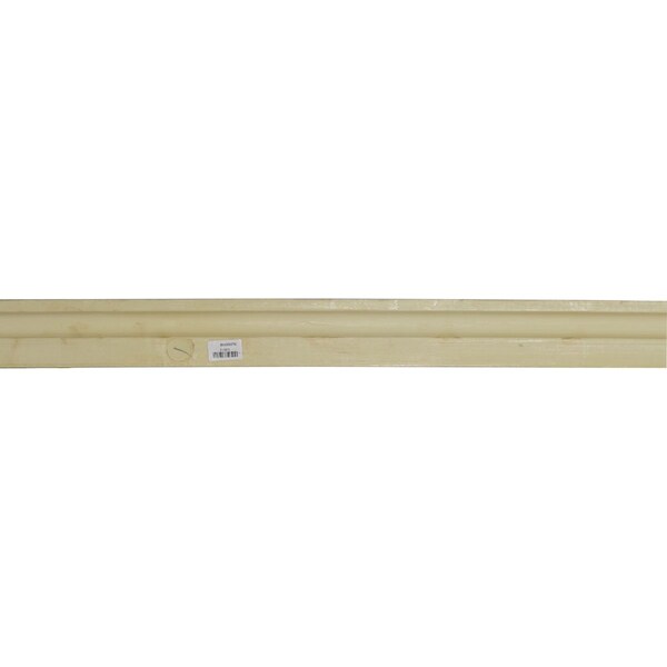 Ekena Millwork Panel Moulding, Urethane, 94-1/2 in L, 2-1/2 in H - MLD02X01BE