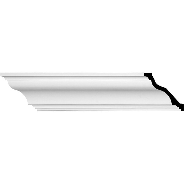 Ekena Millwork SAMPLE - 5 7/8"H x 5 7/8"P x 8 3/8"F x 12"L Edwards Crown Moulding - SAMPLE-MLD06X06X08ED