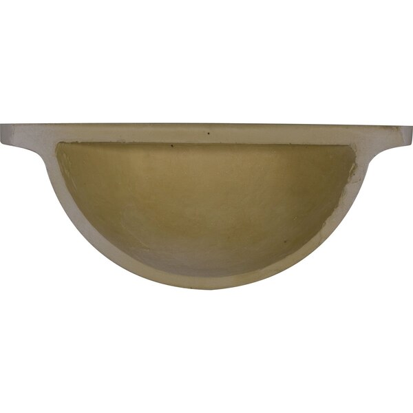 Ekena Millwork Wall Sconce, 6.63 in H, 19.88 in W, Factory Primed - SCO19X08X06RI