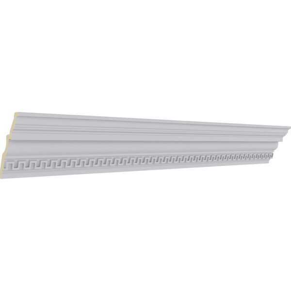 Ekena Millwork 4 3/4"H x 3 3/8"P x 5 7/8"F x 94 1/2"L Nestor Crown Moulding - MLD05X03X06NS