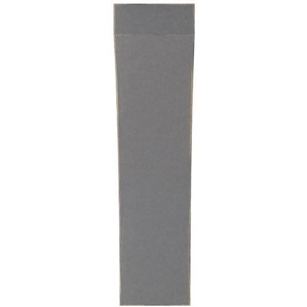 Ekena Millwork 3"W x 7 1/2"D x 12"H Extra Large Lawson Wood Vintage Decor Corbel, Pebble Grey - CORWD03X07X12LWPG
