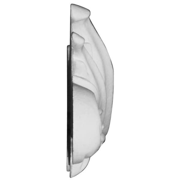 Ekena Millwork 3 1/8"W x 9 1/8"H x 7/8"P Robin Scroll Onlay, Left - ONL03X09X01RB-L