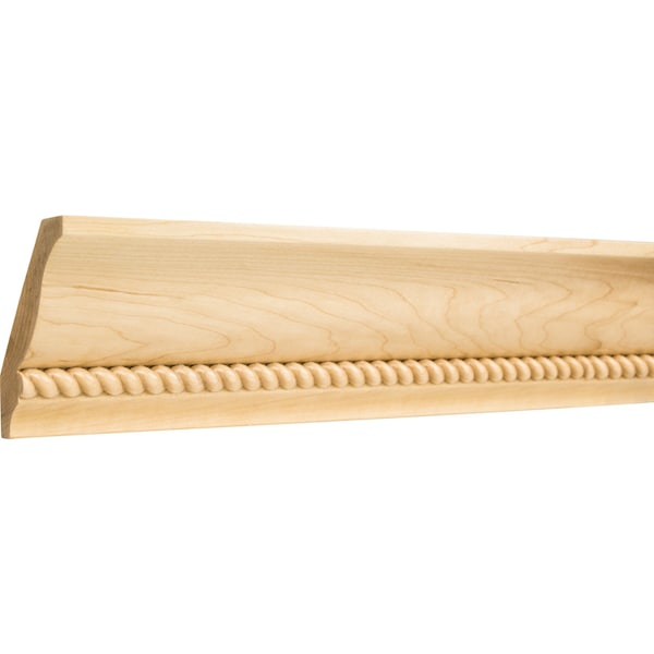 Hardware Resources Alder, 96" L, 4-1/4" H, Unfinished - RC1ALD