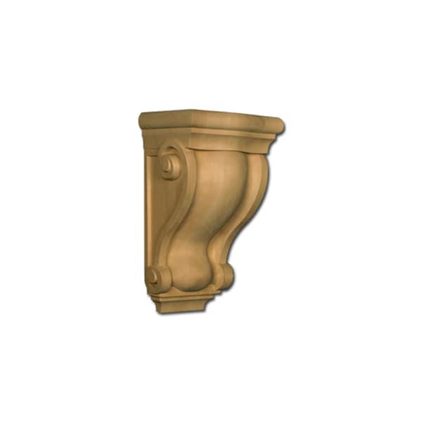 Osborne Wood Products 14 x 8 x 6 1/2 Grand Classic Corbel in Rubberwood (paintgra - 891958RW