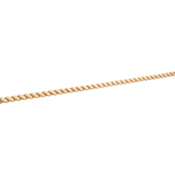 Hardware Resources Alder, 96" L, 3/8" H, Unfinished - RMH38ALD