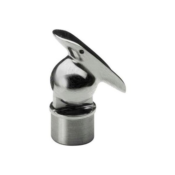 Lavi Industries Lavi Industries, Adjustable Saddle, Ball, for 1.5" Tubing, Satin Stainless Steel - 44-821/1H