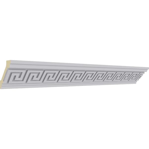 Ekena Millwork 2 1/8"H x 2 1/8"P x 3"F x 94 1/2"L Eris Crown Moulding - MLD01X01X03ER