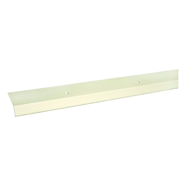 M-D Building Products M-D Building Products 0.3 in. H X 1.38 in. W X 36 in. L Polished Silver Aluminum Carpet Trim - 66092