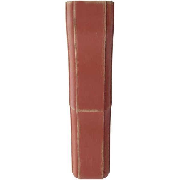 Ekena Millwork 1 3/4"W x 7 1/2"D x 7 1/2"H Stratford Wood Vintage Decor Bracket, Salvage Red - BKTWD02X08X08STRD