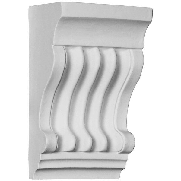 Ekena Millwork 4"W x 2 5/8"D x 6 5/8"H Berkshire Corbel - COR04X03X07BE