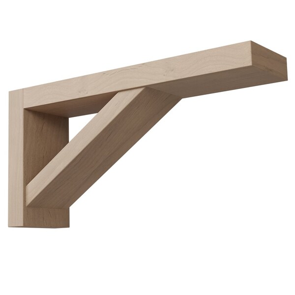 Designs Of Distinction Lexington Bar Bracket - Alder - 01605006AL1