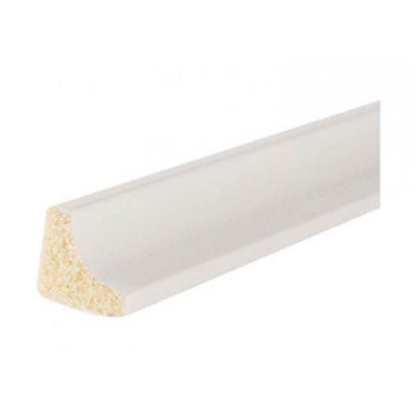 Inteplast Building Inteplast Building 227394 8 ft. White Cove Poly Molding - 227394