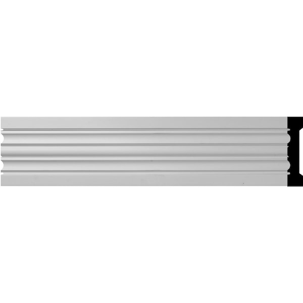 Ekena Millwork Panel Moulding, Urethane, 96 in L, 5-1/2 in H - PML04X00LE