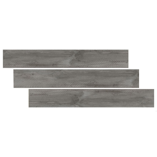 Msi LVT Trim, LVT, Gray-Dark, 47.24 in L, 12.01 in W, Low Gloss - ZOR-LVT-TR-0706