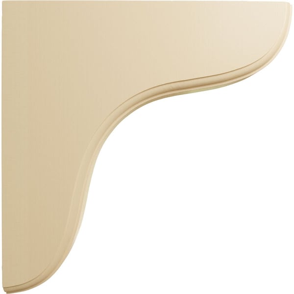 Ekena Millwork 1 3/4"W x 10 1/2"D x 10 1/2"H Eaton Wood Bracket, Maple - BKTW02X11X11EAMA