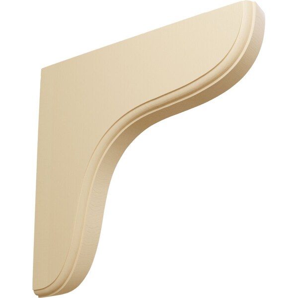 Ekena Millwork 1 3/4"W x 10 1/2"D x 10 1/2"H Eaton Wood Bracket, Maple - BKTW02X11X11EAMA