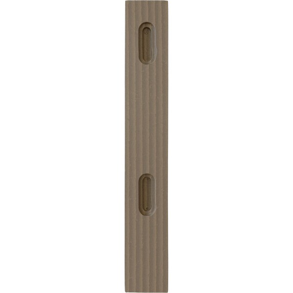 Ekena Millwork 1 3/4"W x 8 1/2"D x 12"H Large Avila Wood Bracket, Walnut - BKTW01X08X12AVWA