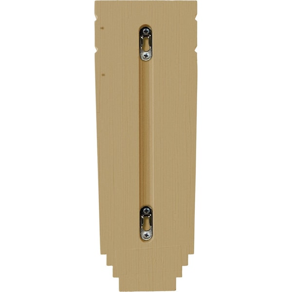 Ekena Millwork 5"W x 7 3/4"D x 14"H Large San Juan Wood Corbel, Alder - CORW05X07X14SJAL