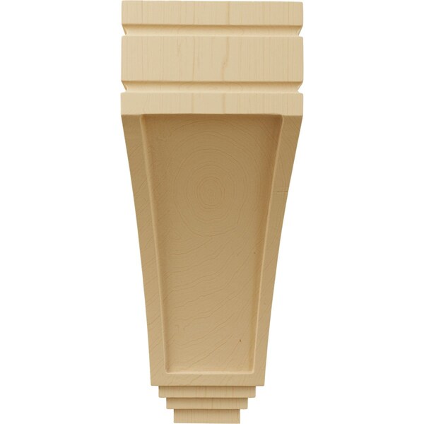 Ekena Millwork 5"W x 7 3/4"D x 14"H Large San Juan Wood Corbel, Alder - CORW05X07X14SJAL