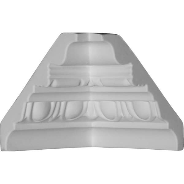 Ekena Millwork 3 3/8"P x 3 5/8"H Inside Corner Moulding (matches moulding MLD03X03X05ST) - MIC03X03ST